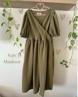 Kojící mušelínky na přání 💚 Pokud chceš taky svoje šatičky, tak pro Vás šiju už pouze poslední dva měsíce, tak napiš do...